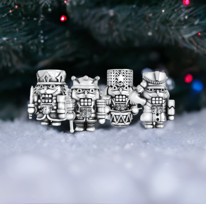 Christmas Nutcracker King Bead Charm