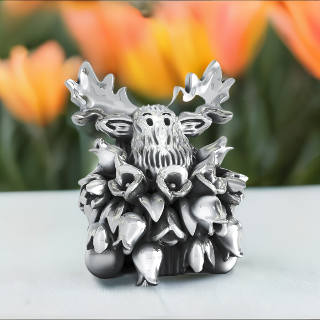 Spring Tulip Bouquet Moose Bead Charm