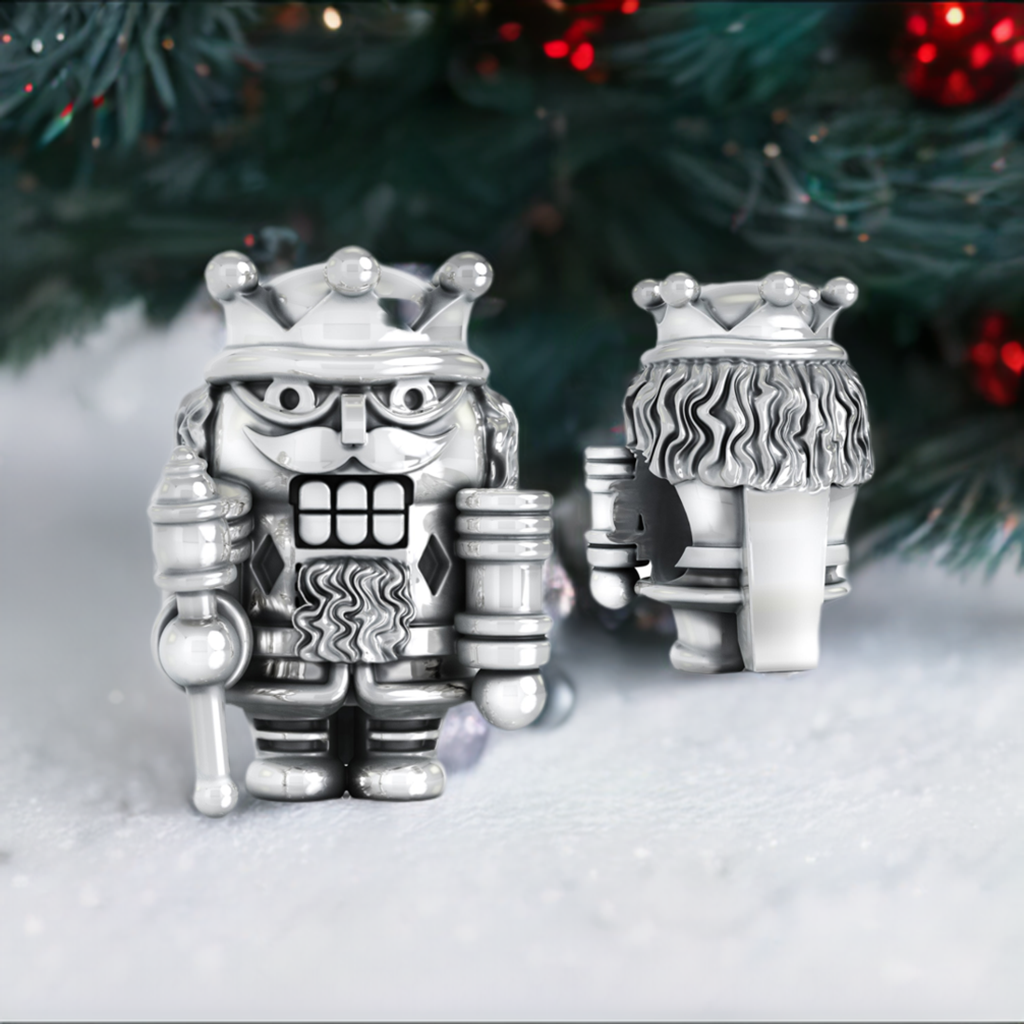 Christmas Nutcracker King Bead Charm