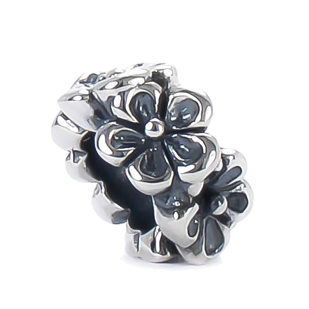 Spacer Bead Charm - Flower Band - Bella Fascini fits Pandora