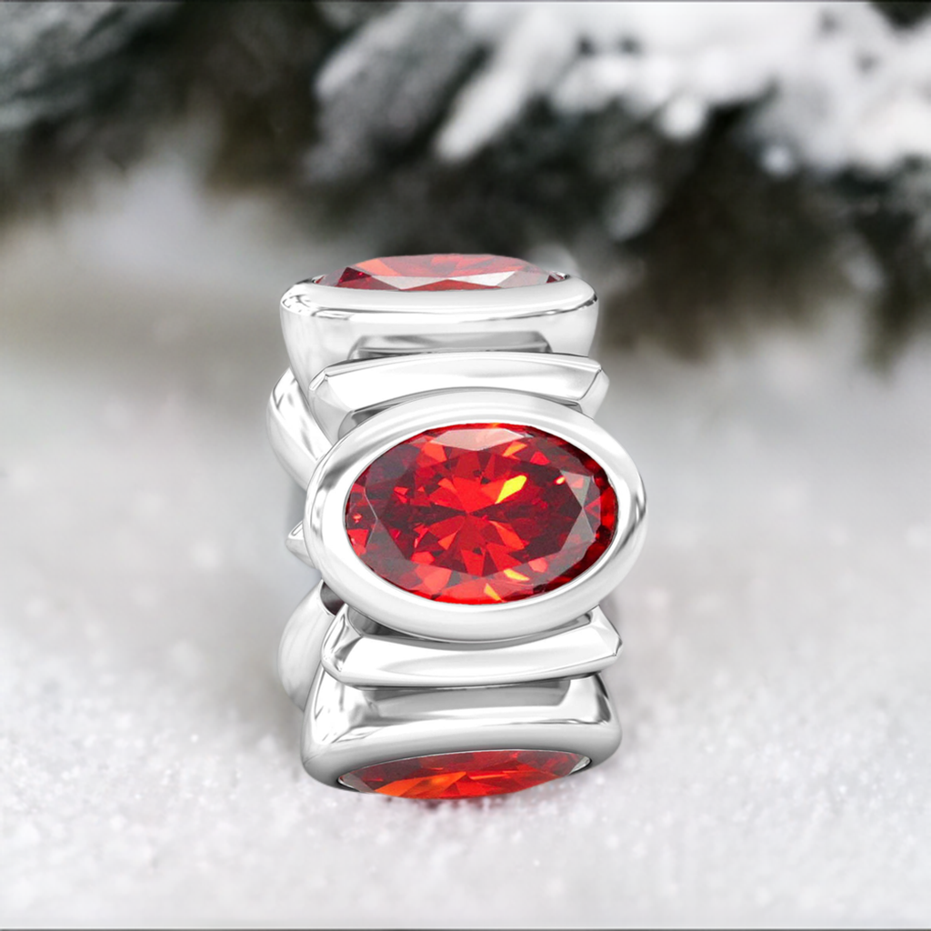 Garnet 2025 ring pandora