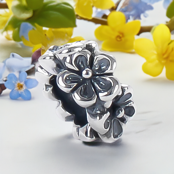 Spacer Bead Charm - Flower Band
