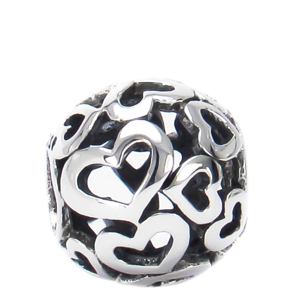 Bella Fascini Open Hearts Bead Charm